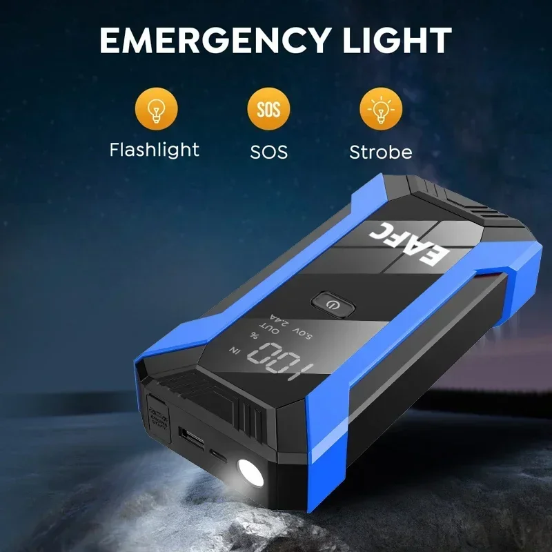 12V Car Jump Starter 1200A Out - Power Banks 评论和价格