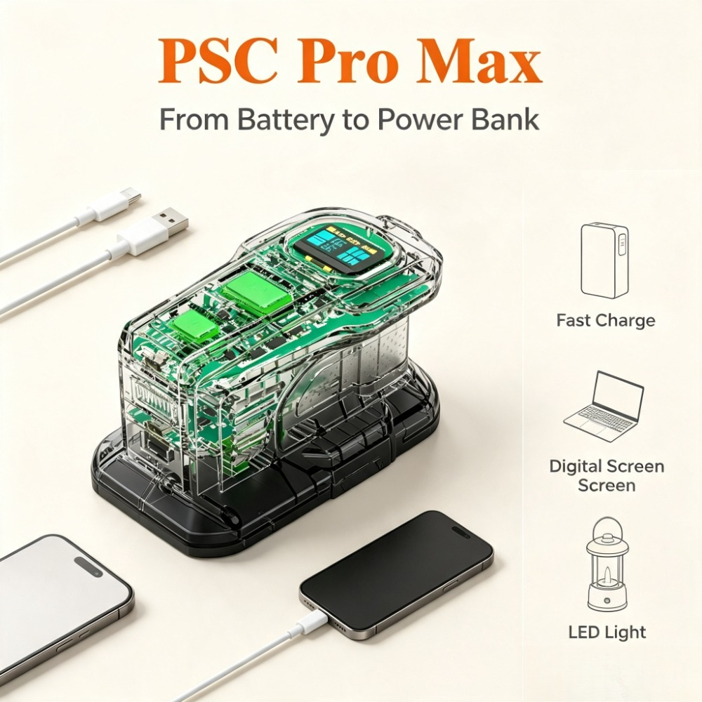 PSC Pro Max Ryobi 18V ONE+ Bat - Power Banks 评论和价格