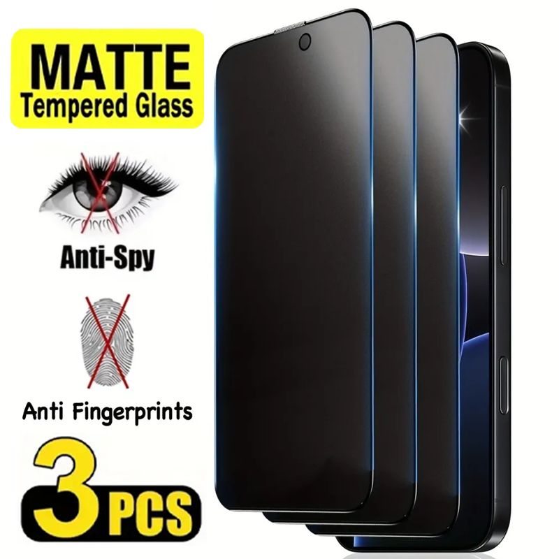 3pcs Set of Tempered Glass Pri - Matte Anti Glare Screen Protector 评论和价格