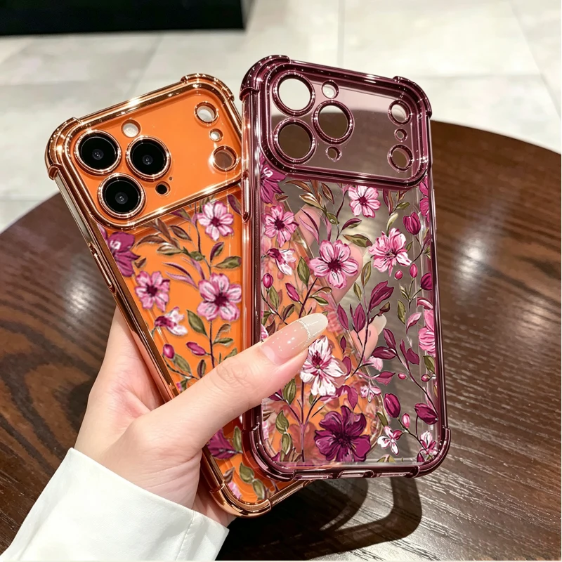 Vintage Red Floral Flowers Pat - Vintage Floral Pattern Soft Case 评论和价格