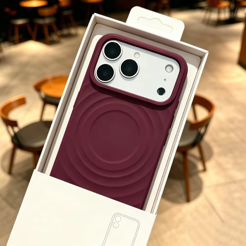Water Ripple Liquid Silicone F - Liquid Silicone Magnetic Phone Case 评论和价格