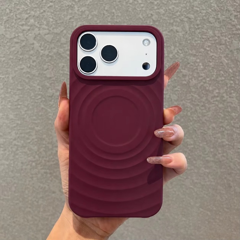 Water Ripple Liquid Silicone F - Liquid Silicone Magnetic Phone Case 评论和价格