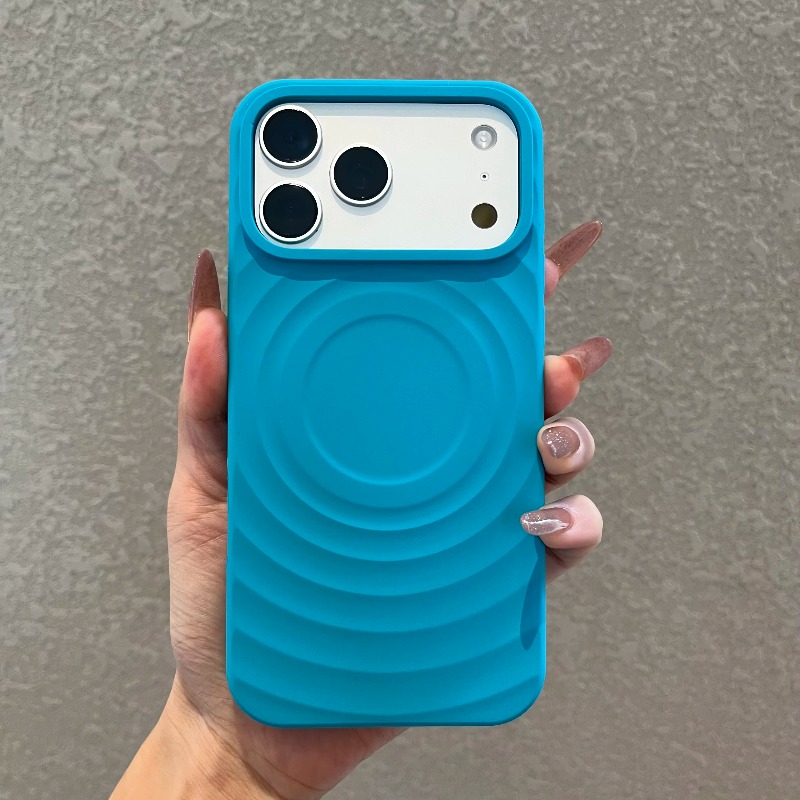 Water Ripple Liquid Silicone F - Liquid Silicone Magnetic Phone Case 评论和价格