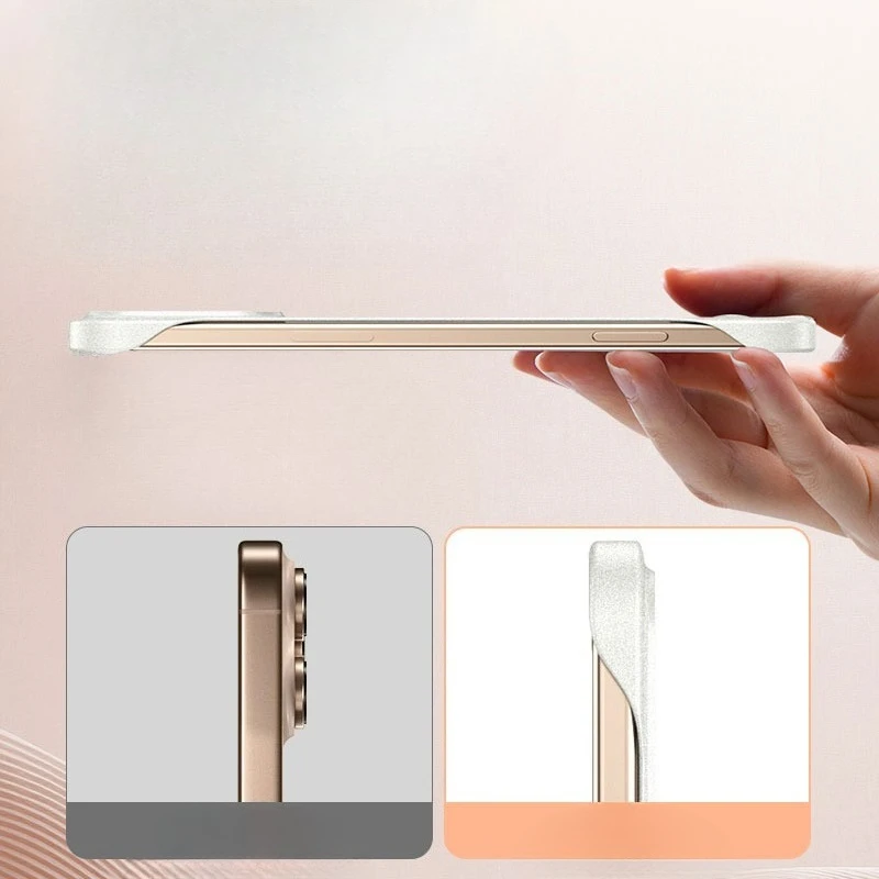 Sandstone Frameless Cover For  - Ultra Thin Frameless Phone Cover 评论和价格