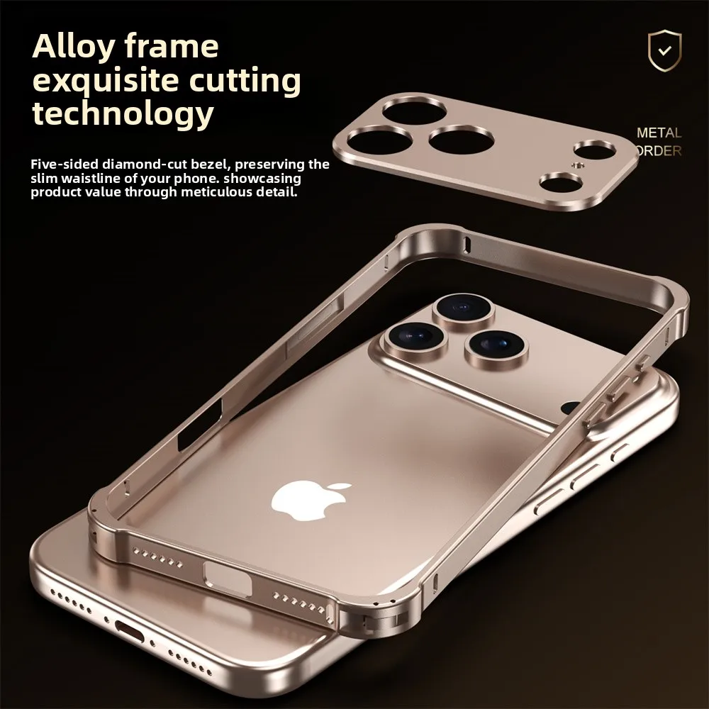 Original Colour Aluminum Alloy - Metal Bumper Aluminum Frame Case 评论和价格