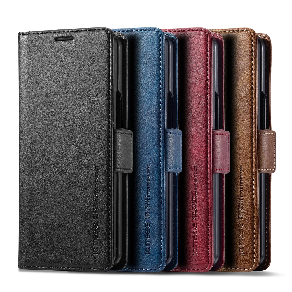 Leather Wallet Phone Case For  - Leather Wallet Card Holder Phone Cover 评论和价格