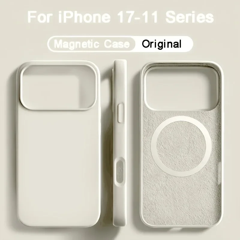 Fashionable Magnetic Liquid Si - Liquid Silicone Magnetic Phone Case 评论和价格