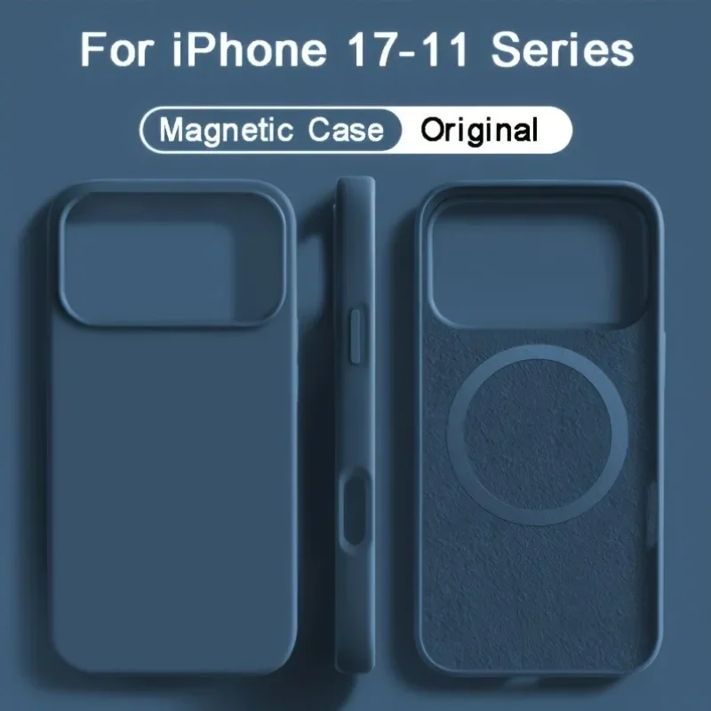 Fashionable Magnetic Liquid Si - Liquid Silicone Magnetic Phone Case 评论和价格