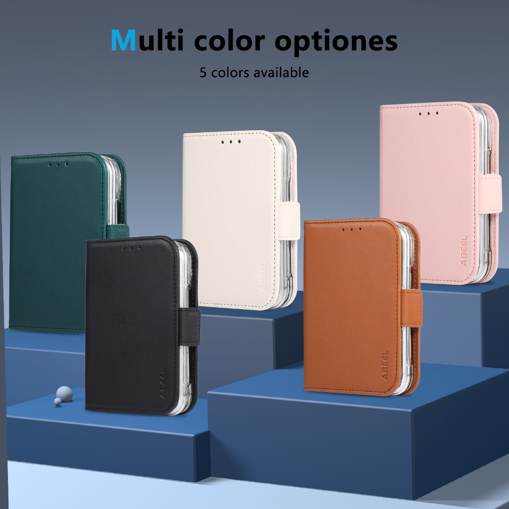 RFID Blocking Card Holder Wall - Leather Wallet Card Holder Phone Cover 评论和价格
