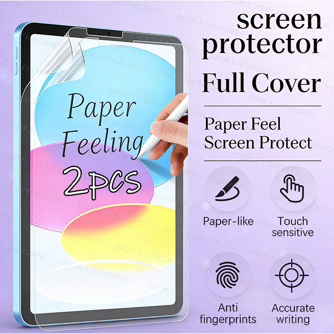 2 Pieces, Flat Protective Film - Matte Anti Glare Screen Protector 评论和价格