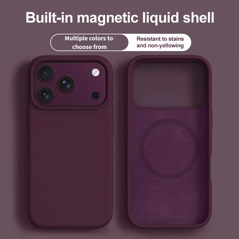 Original Liquid Silicone Magne - Liquid Silicone Magnetic Phone Case 评论和价格