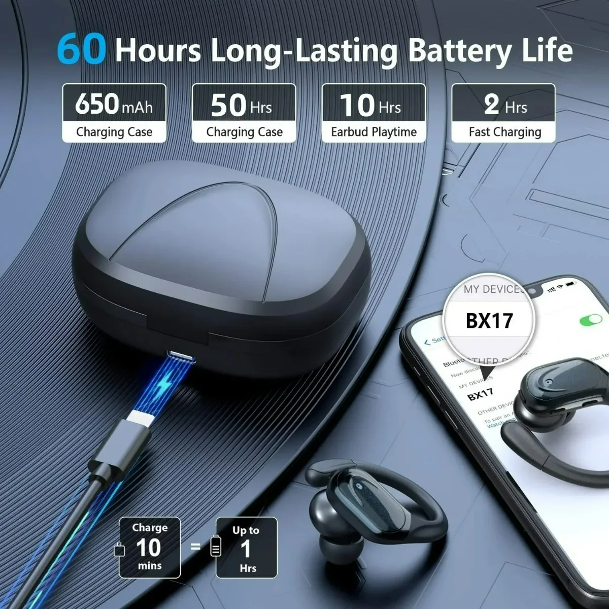 2027 New QCY Wireless Earbuds  - Phone Cases 评论和价格