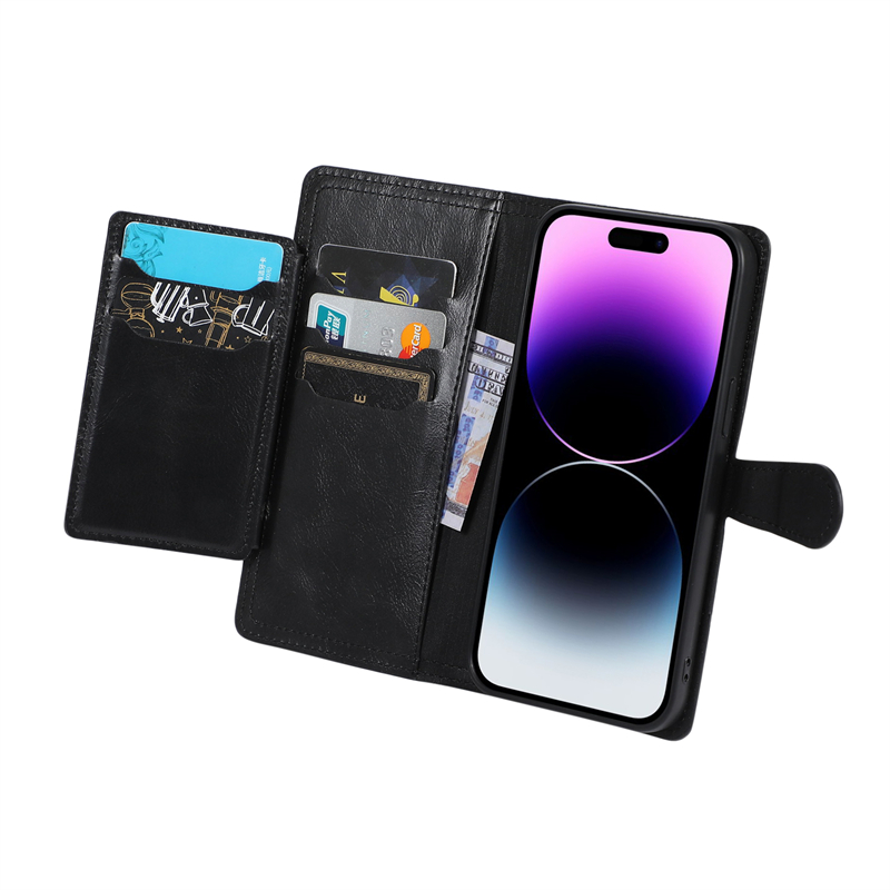 Zipper Flip Leather Wallet Car - Leather Wallet Card Holder Phone Cover 评论和价格