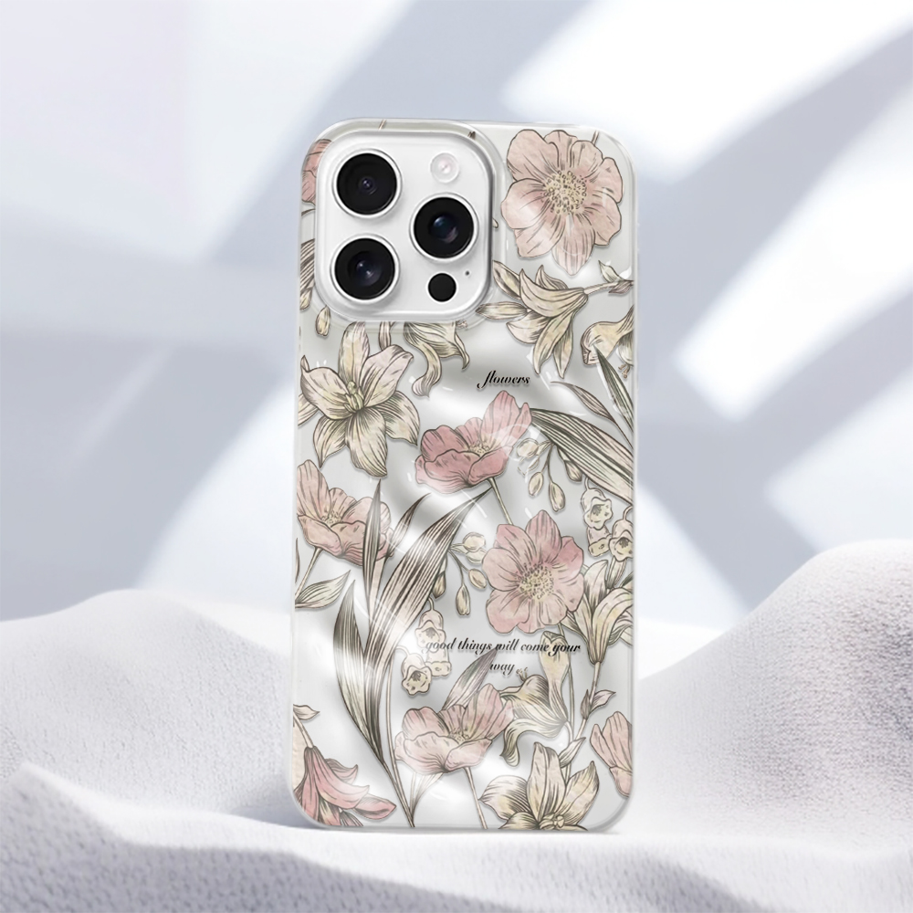Vintage Floral Pattern Elegant - Vintage Floral Pattern Soft Case 评论和价格